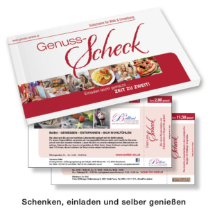Genuss – Scheck
